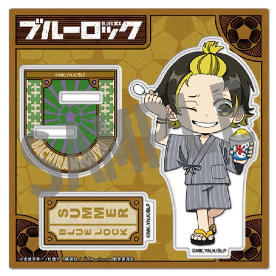 (PO) Blue Lock Acrylic Stand Bachira Meguru Summer Ver. Image_2