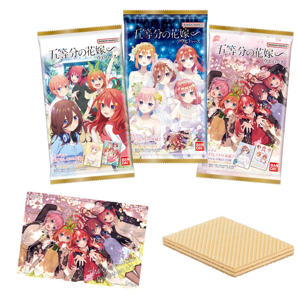 (PO) The Quintessential Quintuplets Specials Wafer Card [BOX] Image_1
