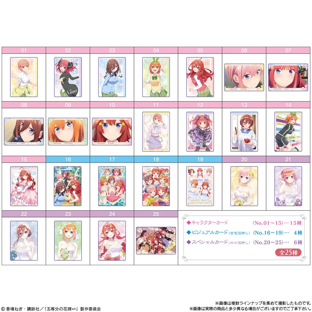 (PO) The Quintessential Quintuplets Specials Wafer Card [BOX] Image_8