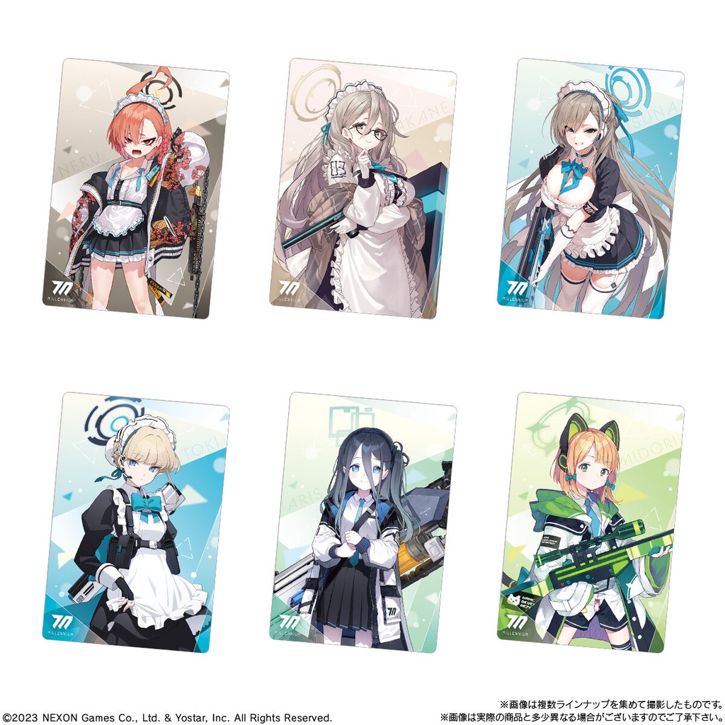 (PO) Blue Archive Wafer Card [BOX] Image_5