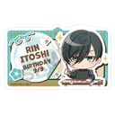 (PO) Blue Lock Trading Name Badge Style Acrylic Clip PetitCru [BOX] Image_8