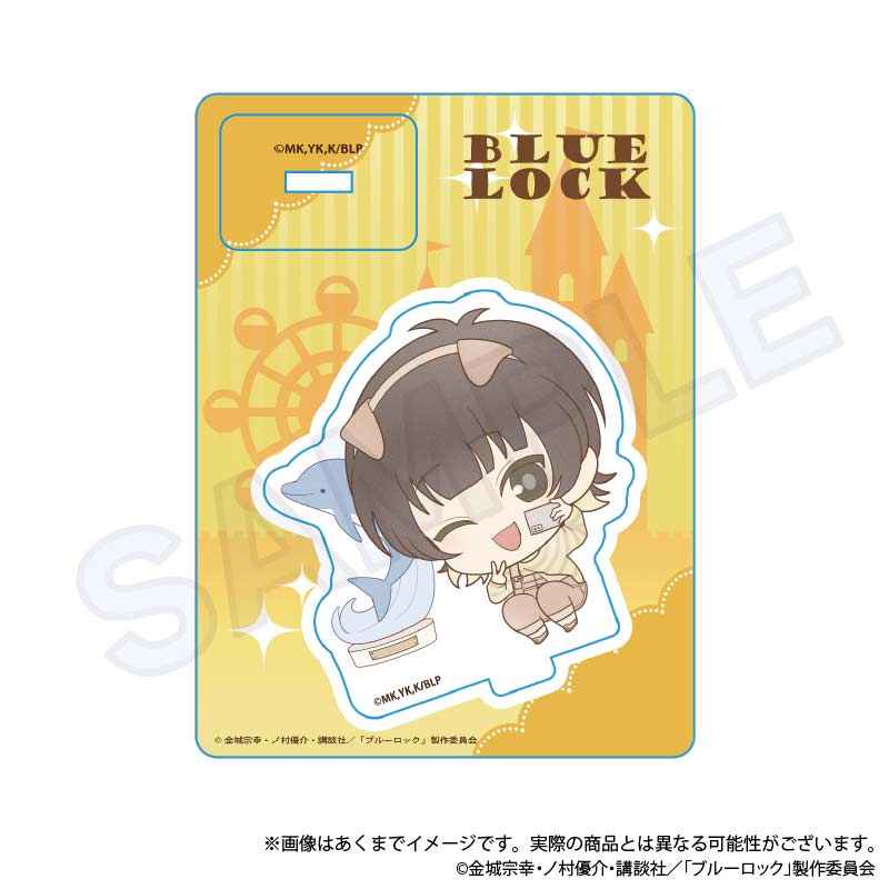 (PO) Blue Lock Mini Character Acrylic Mascot Bachira Meguru Image_1