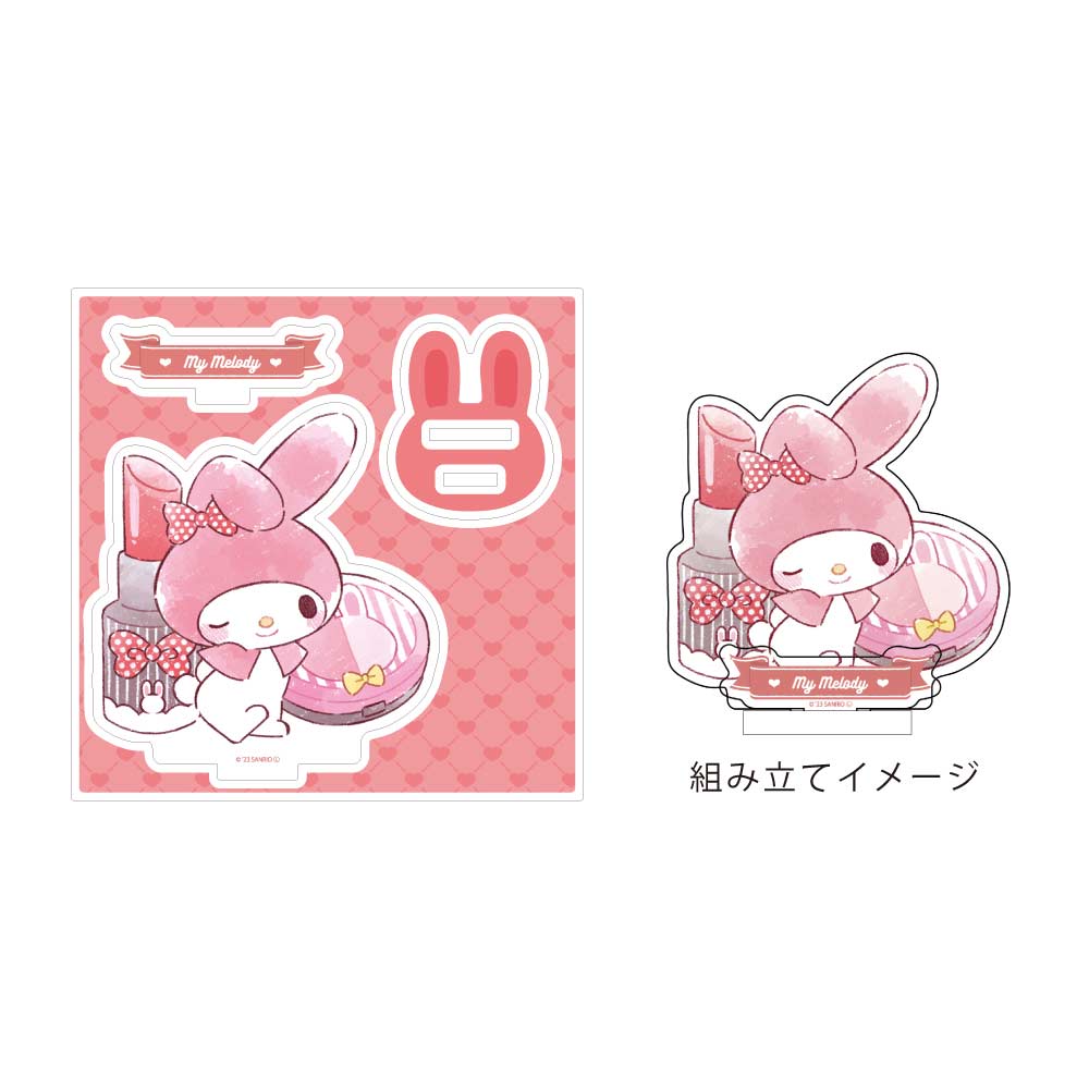 (PO) Acrylic Figure Plate Sanrio Characters 01 My Melody (Graff Art Illustration) Image_1