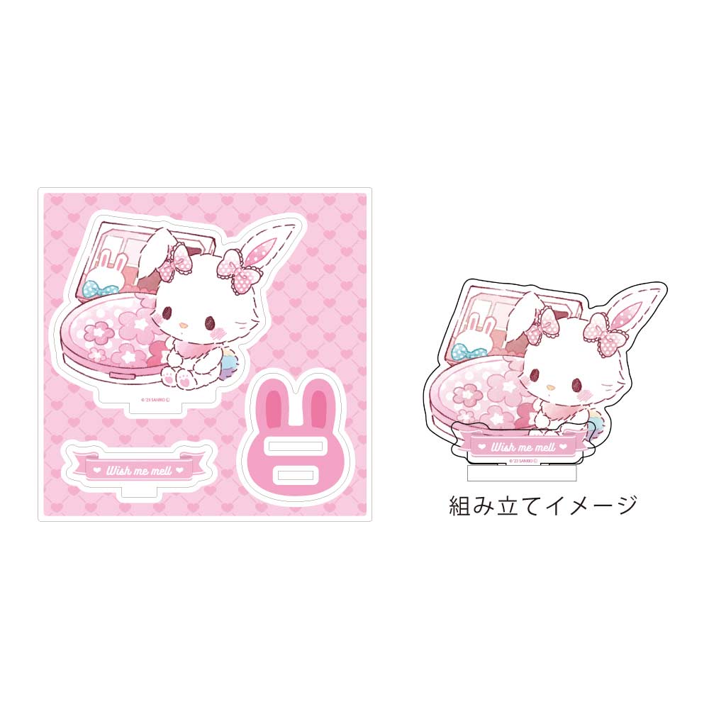 (PO) Acrylic Figure Plate Sanrio Characters 02 Wish me mell (Graff Art Illustration) Image_1