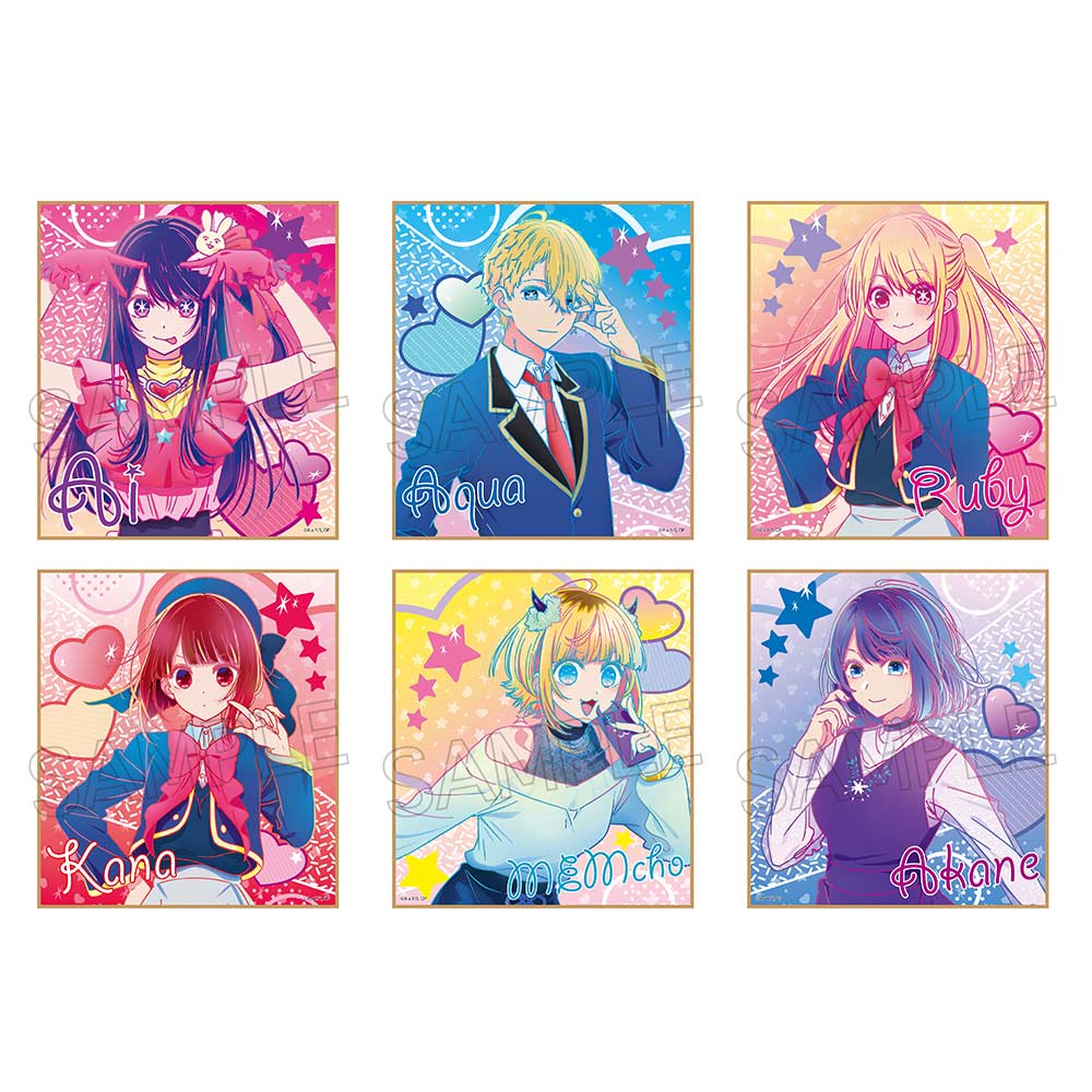 (PO) Oshi no Ko Vivid Line Trading Shikishi [BOX] Image_1