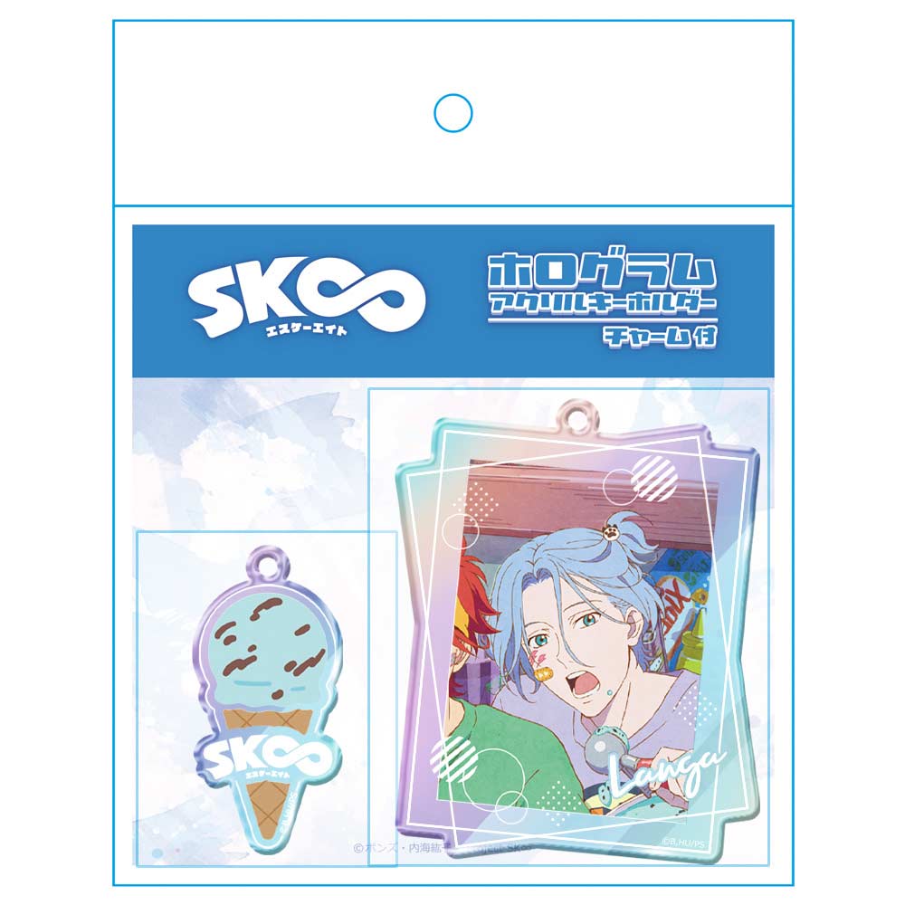 (PO) SK8 the Infinity Hologram Acrylic Key Chain B Langa Image_4