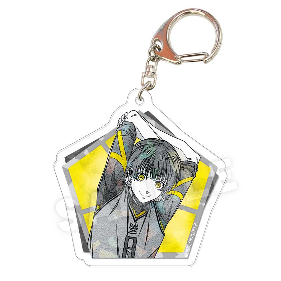 (PO) Blue Lock Sui-sai Touch Hologram Acrylic Key Bachira Meguru Image_1