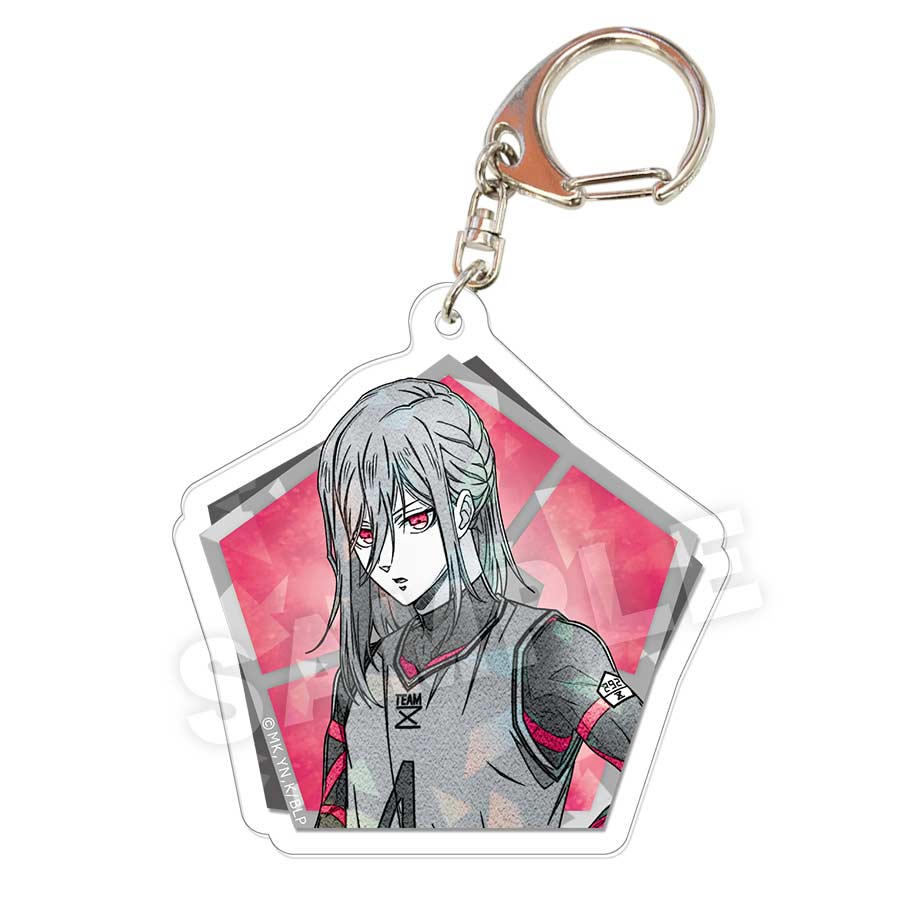 (PO) Blue Lock Sui-sai Touch Hologram Acrylic Key Chigiri Hyoma Image_1