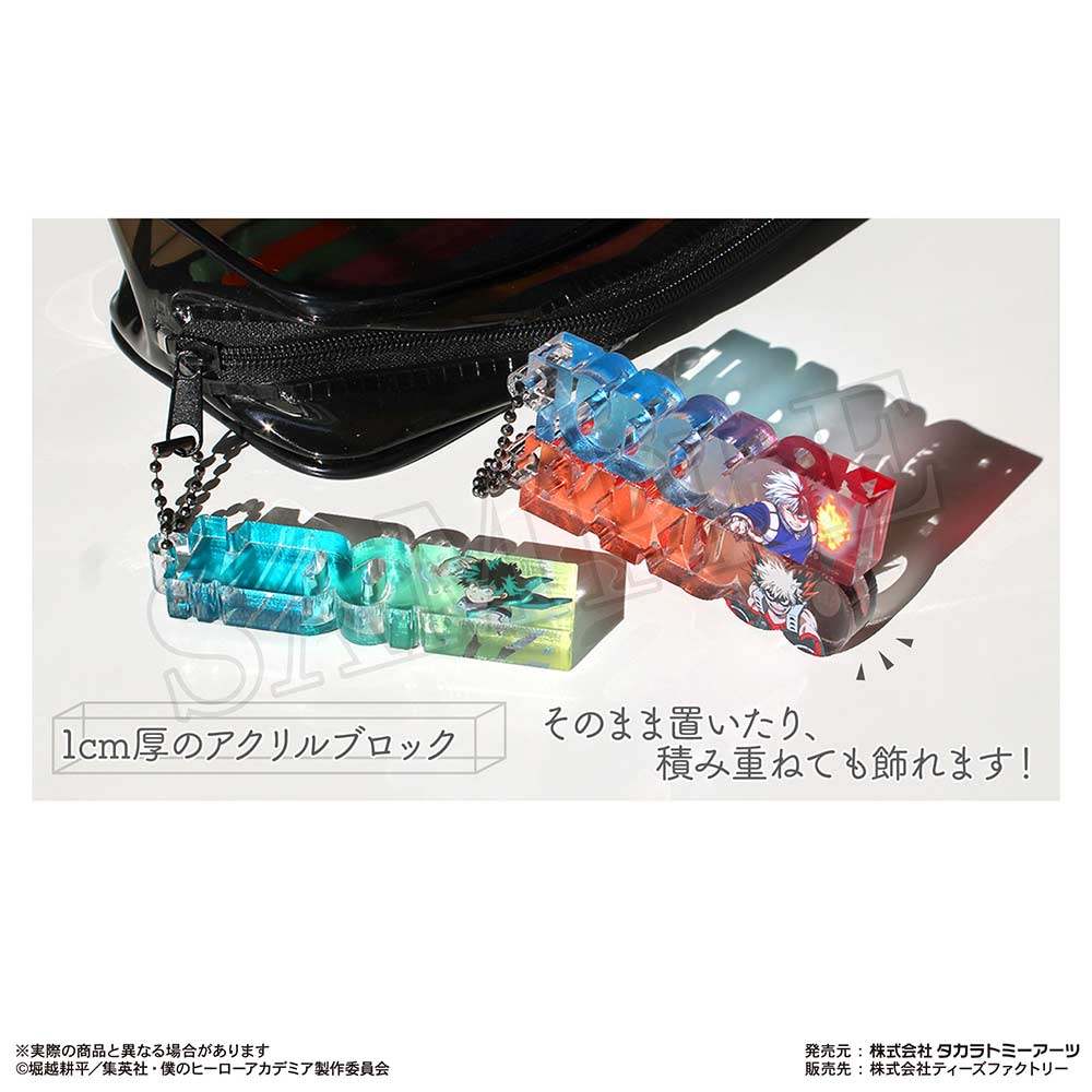 (PO) My Hero Academia Trading Name Block Key Chain [BOX] Image_10
