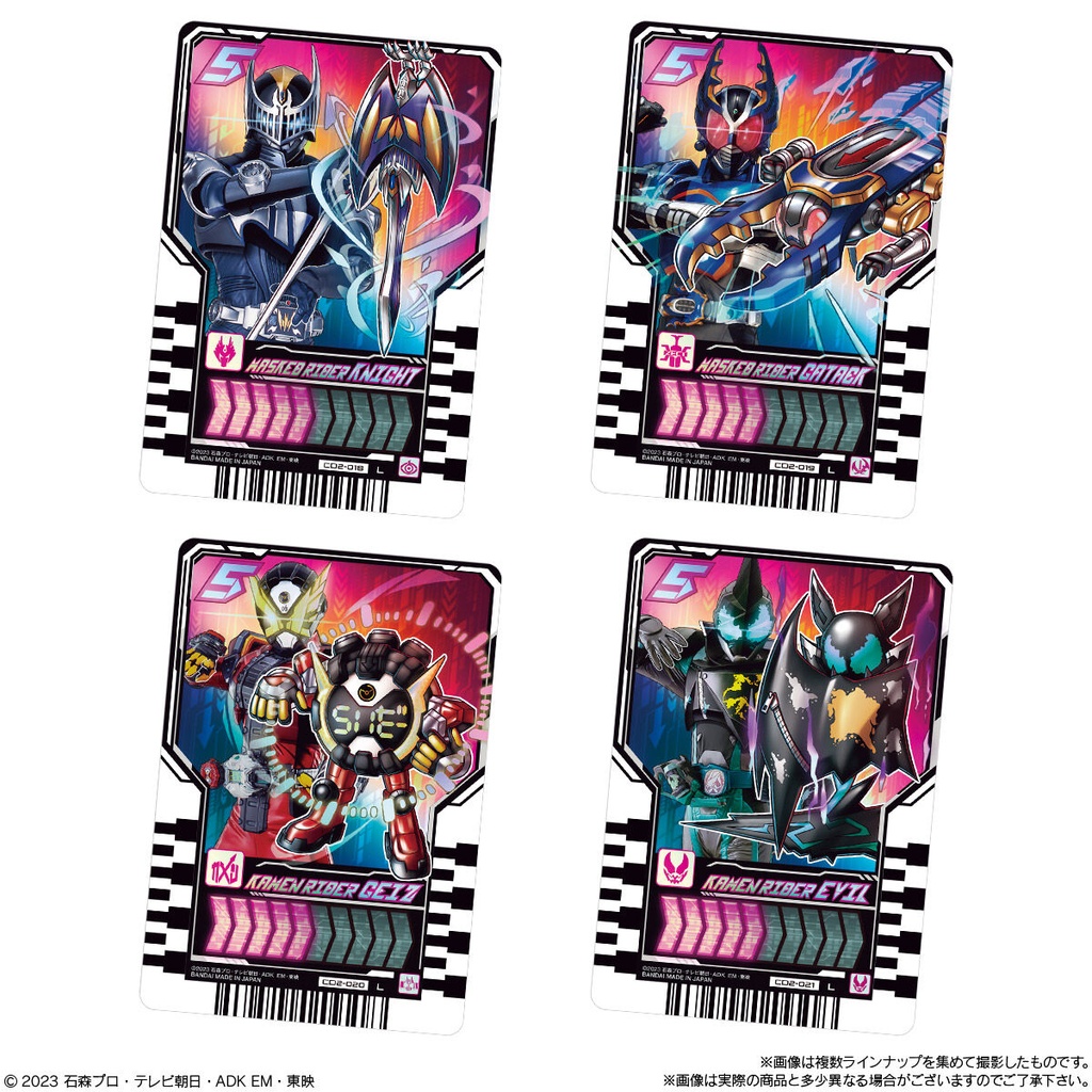 (PO) Kamen Rider Gotchard Ride Chemy Trading Card Wafer Card 02 [BOX] Image_5