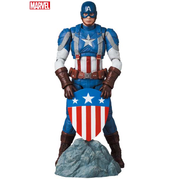 (PO) MAFEX Captain America: The Winter Soldier - Captain America (Classic Suit) Image_2
