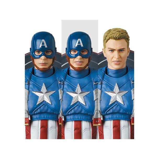 (PO) MAFEX Captain America: The Winter Soldier - Captain America (Classic Suit) Image_6