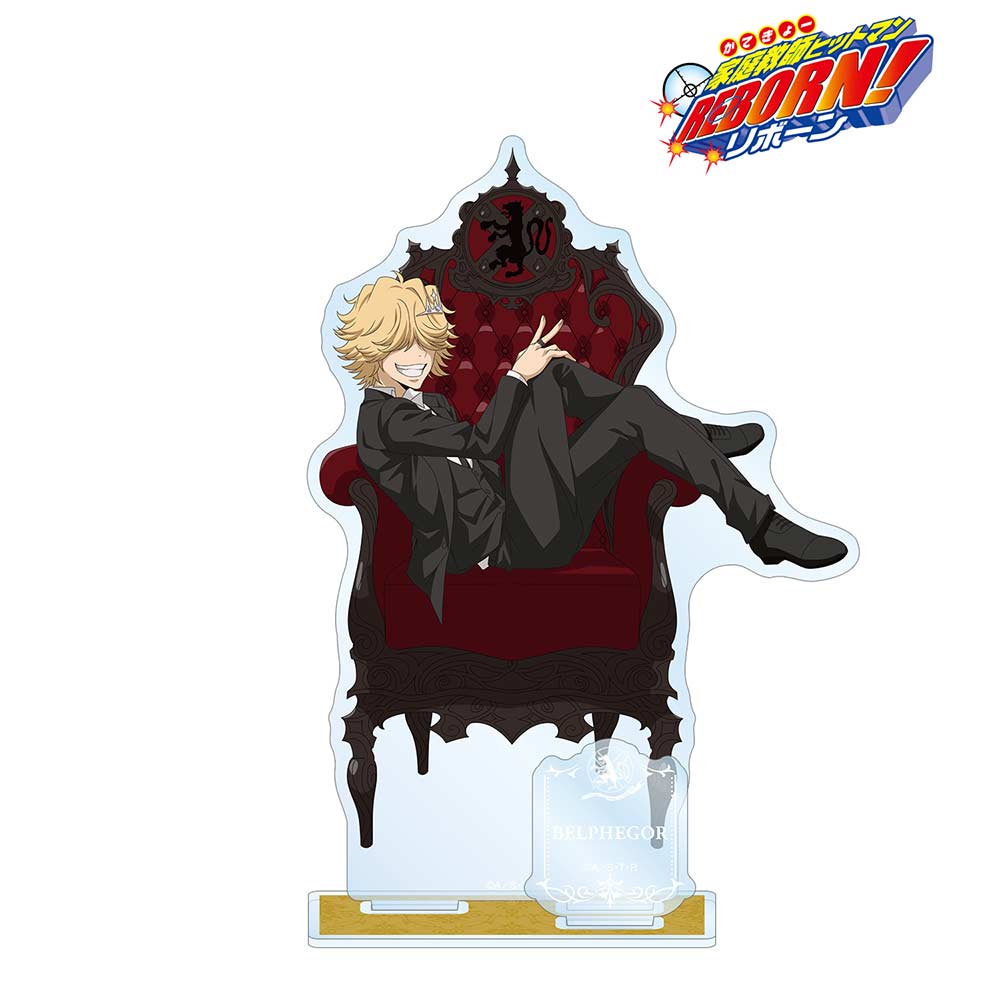 (PO) Reborn! Original Illustration Belphegor 10 Years Later Throne Ver. Big Acrylic Stand with Parts Image_1