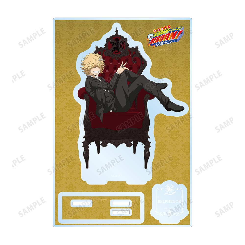(PO) Reborn! Original Illustration Belphegor 10 Years Later Throne Ver. Big Acrylic Stand with Parts Image_2