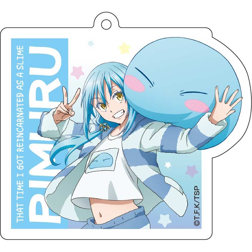 (PO) That Time I Got Reincarnated as a Slime Original Illustration Acrylic Key Chain Room Wear Ver. 1 Rimuru Image_1