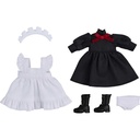 (PO) Nendoroid Doll Work Outfit Set Maid Outfit Long (Black) Image_2