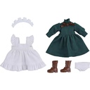 (PO) Nendoroid Doll Work Outfit Set Maid Outfit Long (Green) Image_2