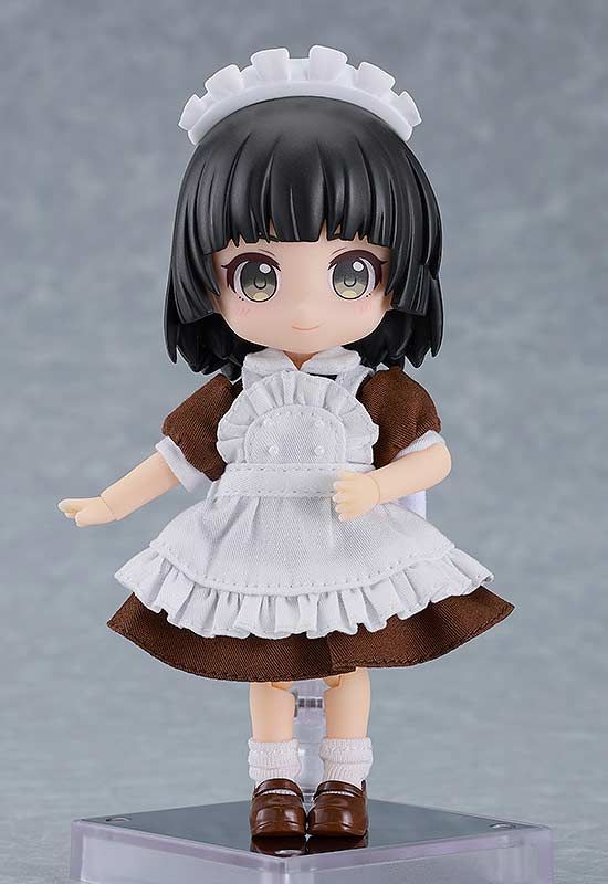 (PO) Nendoroid Doll Work Outfit Set Maid Outfit Mini (Brown) Image_4