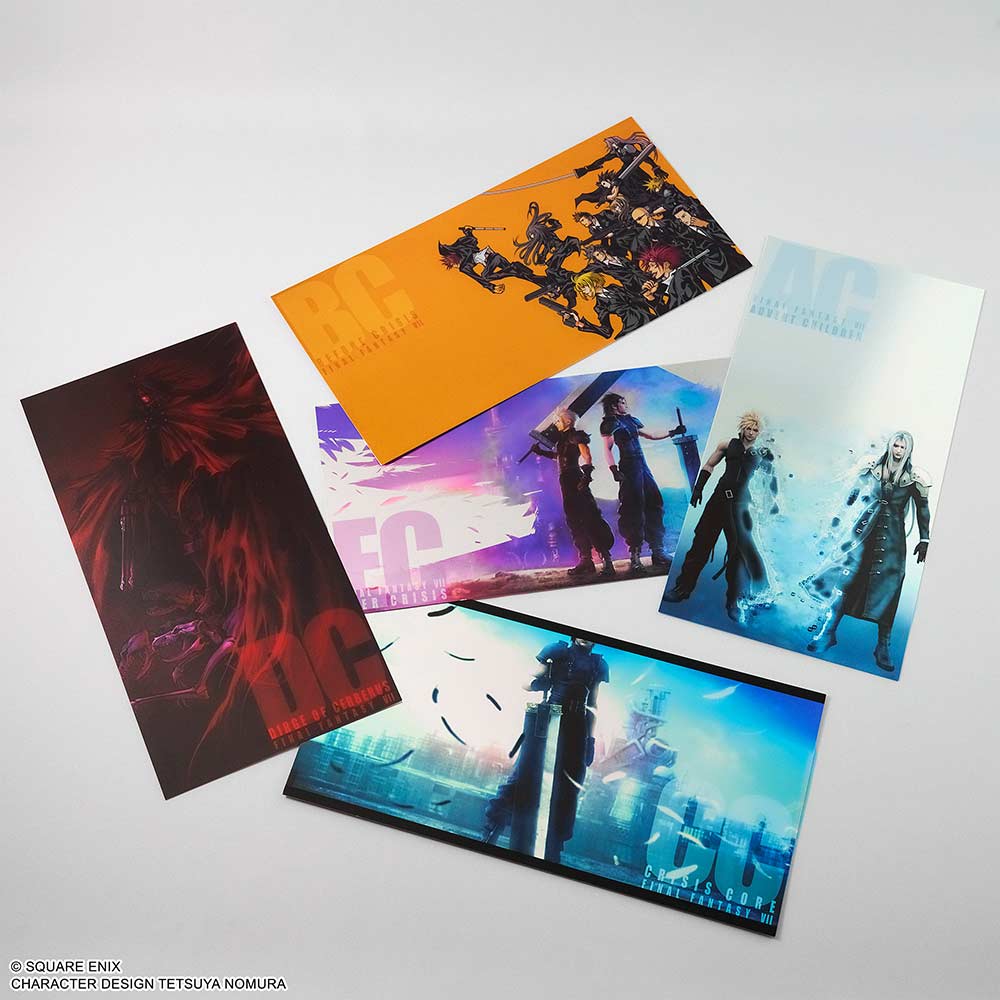 (PO) Final Fantasy VII Series Metallic Large Postcard Set Image_1
