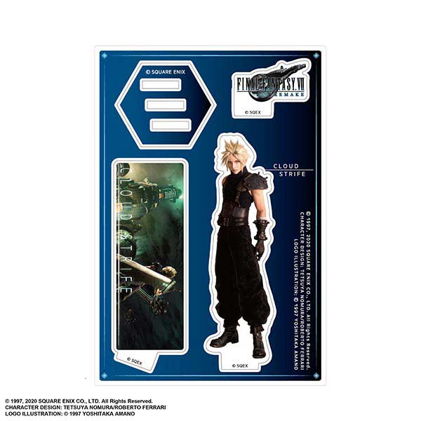 (PO) Final Fantasy VII Remake Acrylic Stand Cloud Strife (Re-issue) Image_2