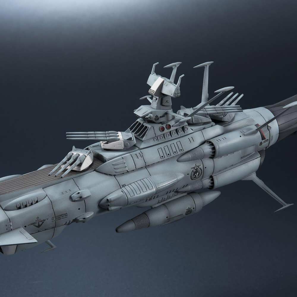 (PO) Kikantaizen Space Battleship Yamato 2202 Earth Federation Andromeda Class First Ship Andromeda 1/2000 Scale (Reissue) Image_3
