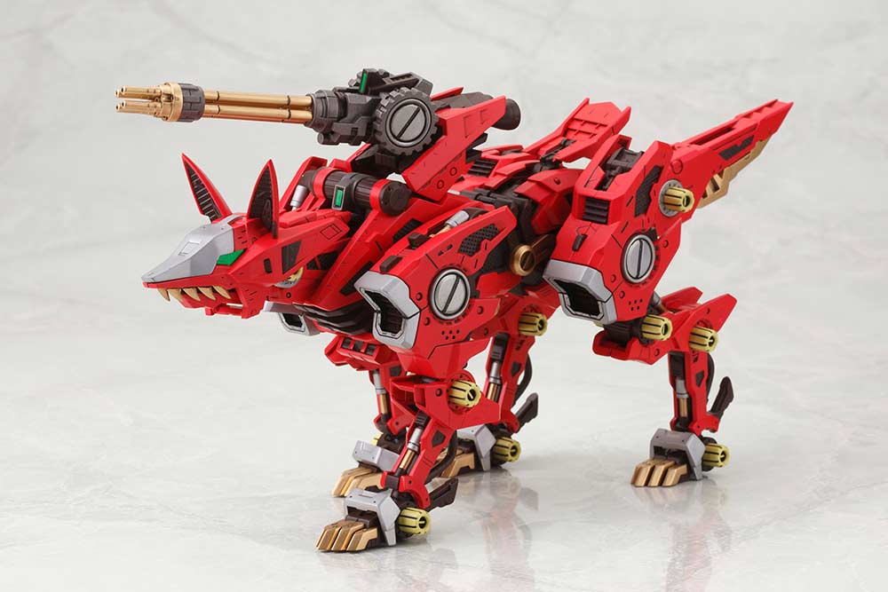 (PO) Zoids HMM RZ-046 Fire Fox Marking Plus Ver. Image_3