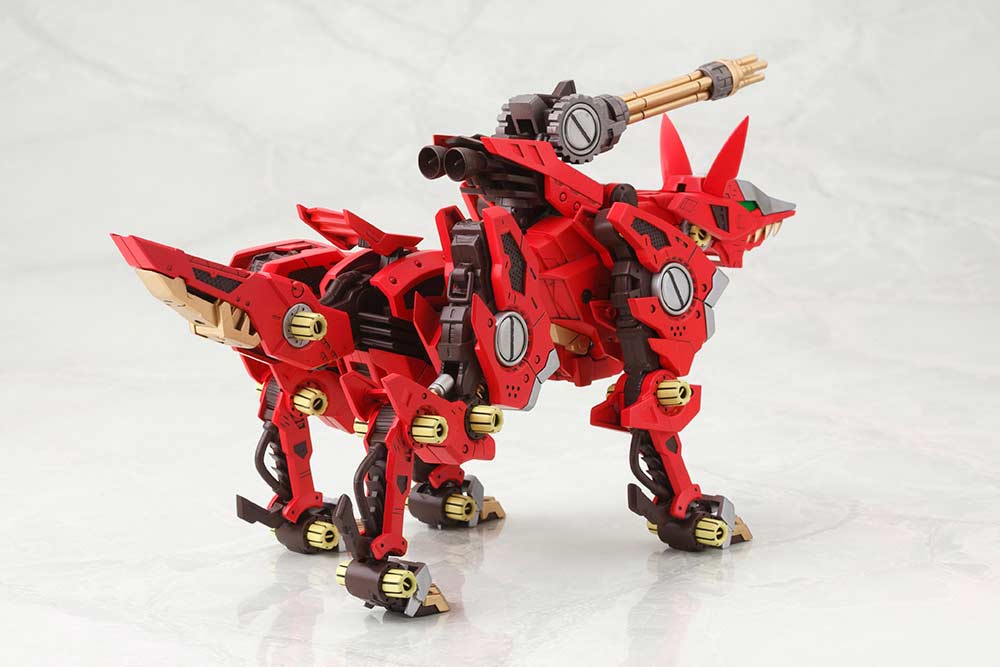 (PO) Zoids HMM RZ-046 Fire Fox Marking Plus Ver. Image_4