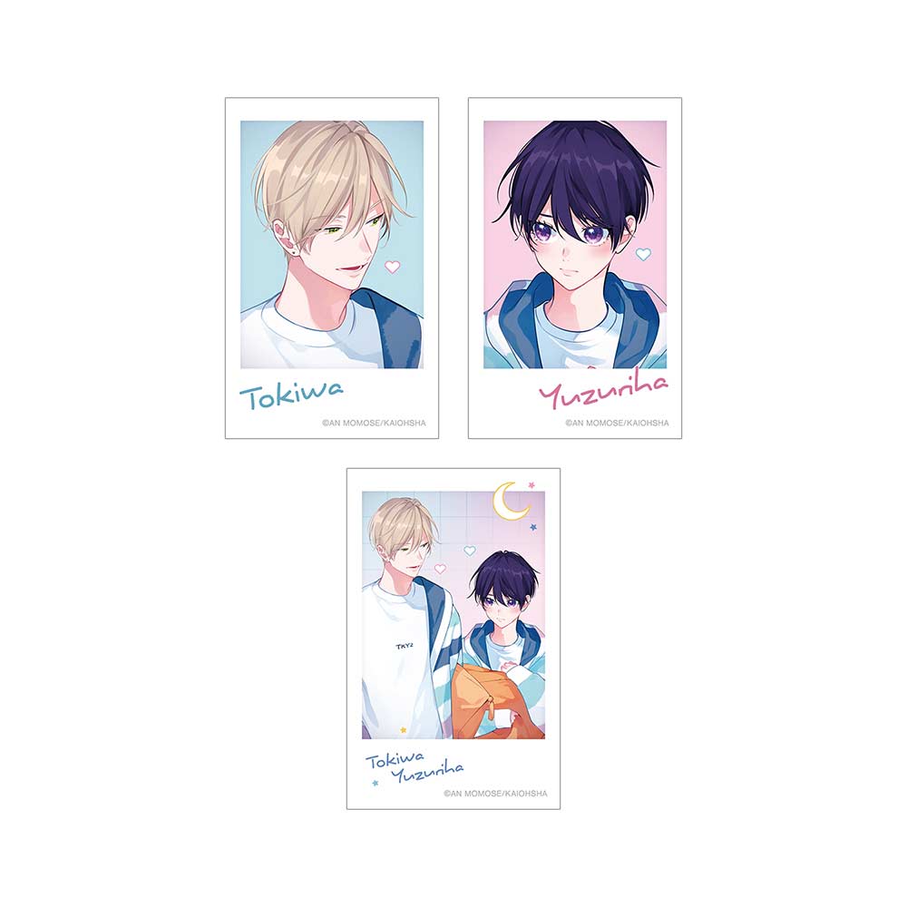 (PO) I want you to love me to the inside Tokiwa & Yuzuriha Otomari Ver. Instant Camera Style Illustration Card Set Image_2