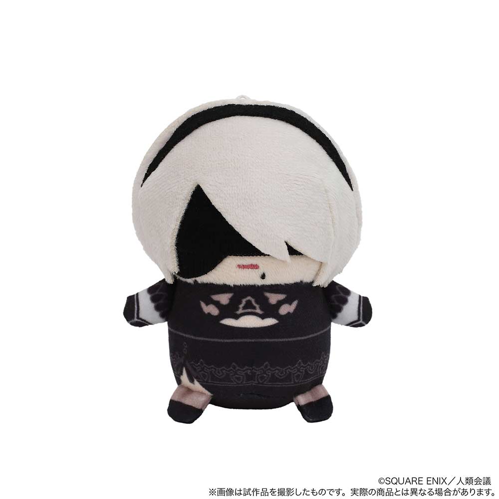 (PO) NieR:Automata Ver1.1a Mamemate (Plush Mascot) 2B Image_1