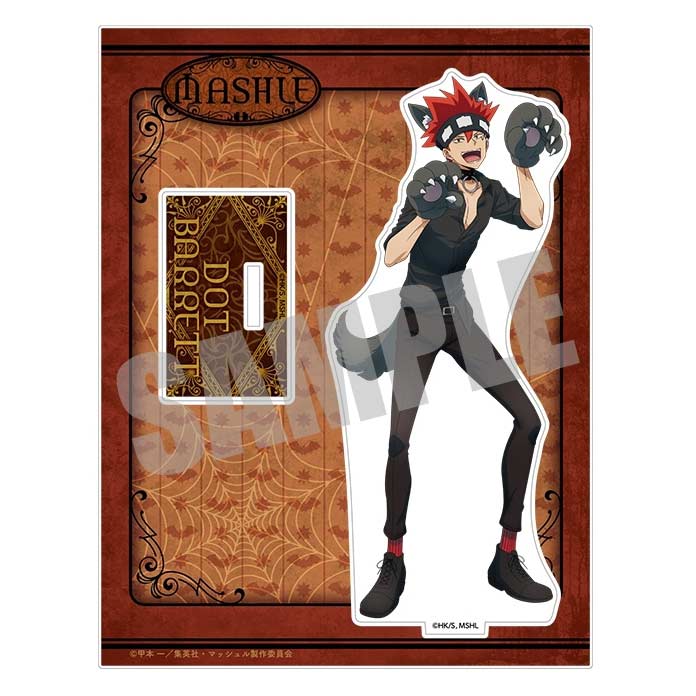 (PO) Mashle: Magic and Muscles Big Acrylic Stand Dot Barrett Halloween Ver. Image_1