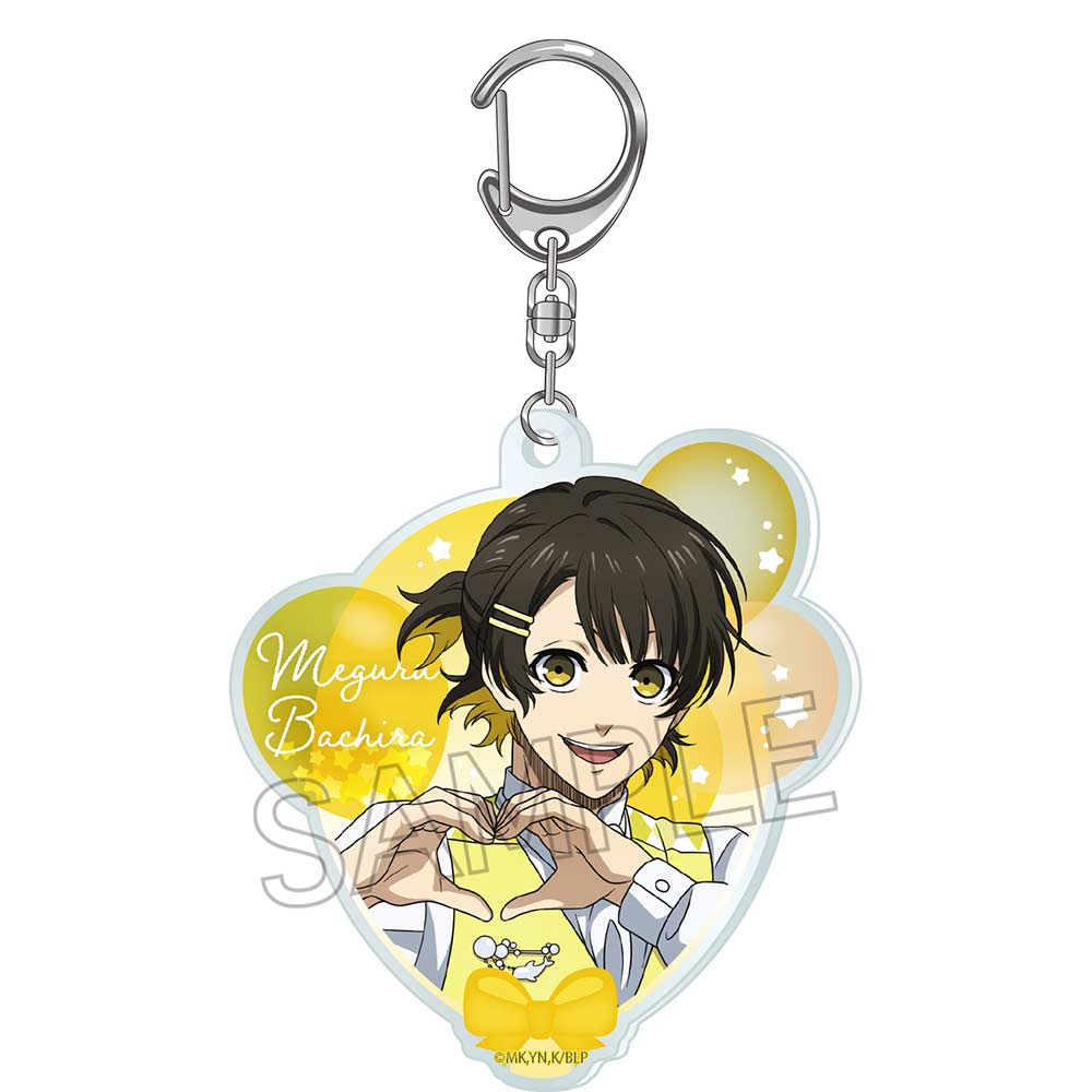 (PO) Blue Lock Acrylic Key Chain Balloon Bouquet Bachira Meguru Image_1