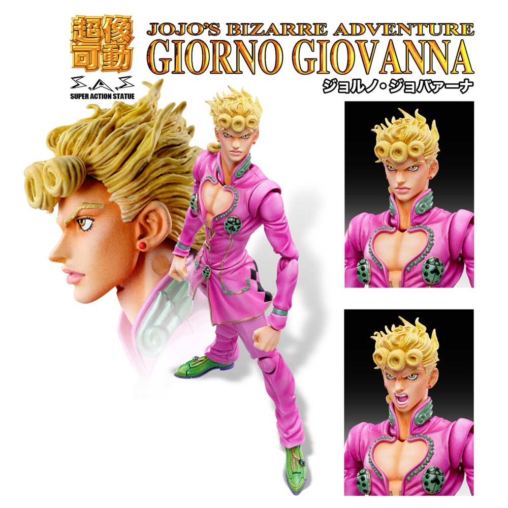 (PO) Super Action Statue JoJo's Bizarre Adventure Part V - Giorno Giovanna (Re-issue) Image_1