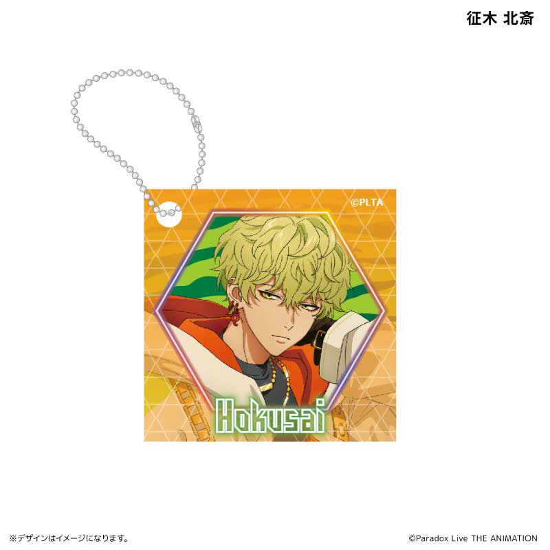 (PO) Paradox Live Slide Acrylic Key Chain Masaki Hokusai Image_1