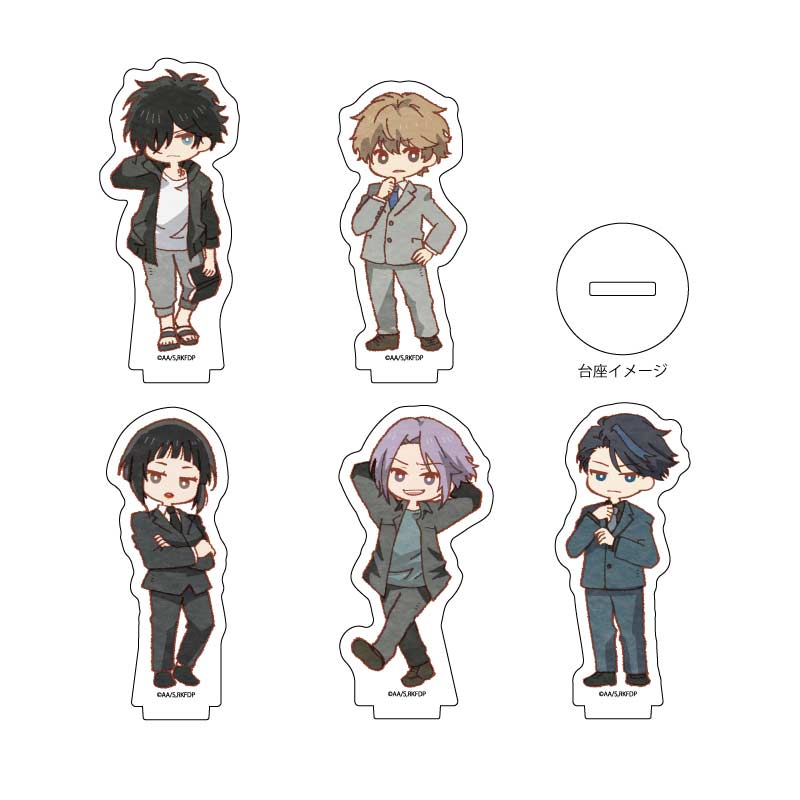 (PO) Acrylic Petit Stand Ron Kamonohashi: Deranged Detective 01 Retro Art Illustration [BOX] Image_1