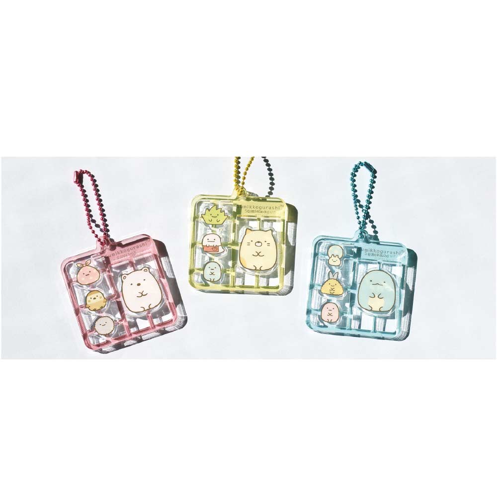(PO) Sumikkogurashi Plastic Model Style Key Chain Neko Image_2