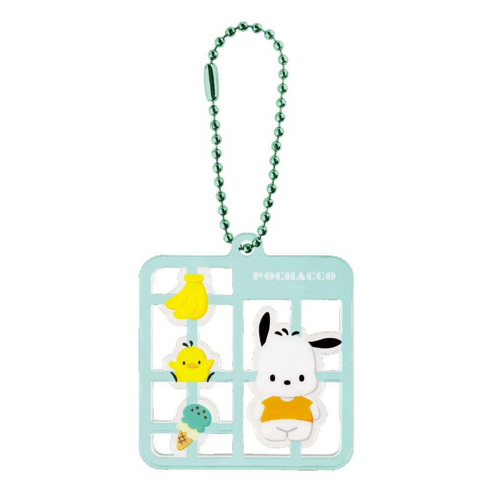 (PO) Sanrio Characters Plastic Model Style Key Chain Pochacco Image_1