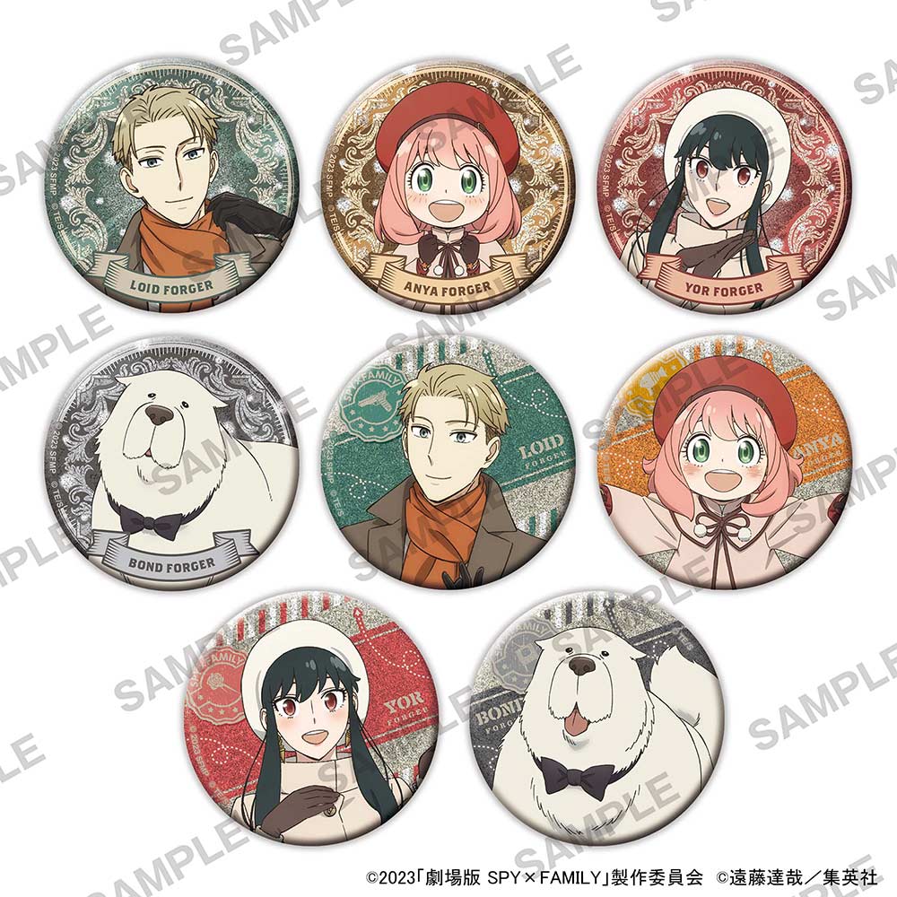 (PO) SPY x FAMILY CODE: White Kirakira Can Badge [BOX] Image_1