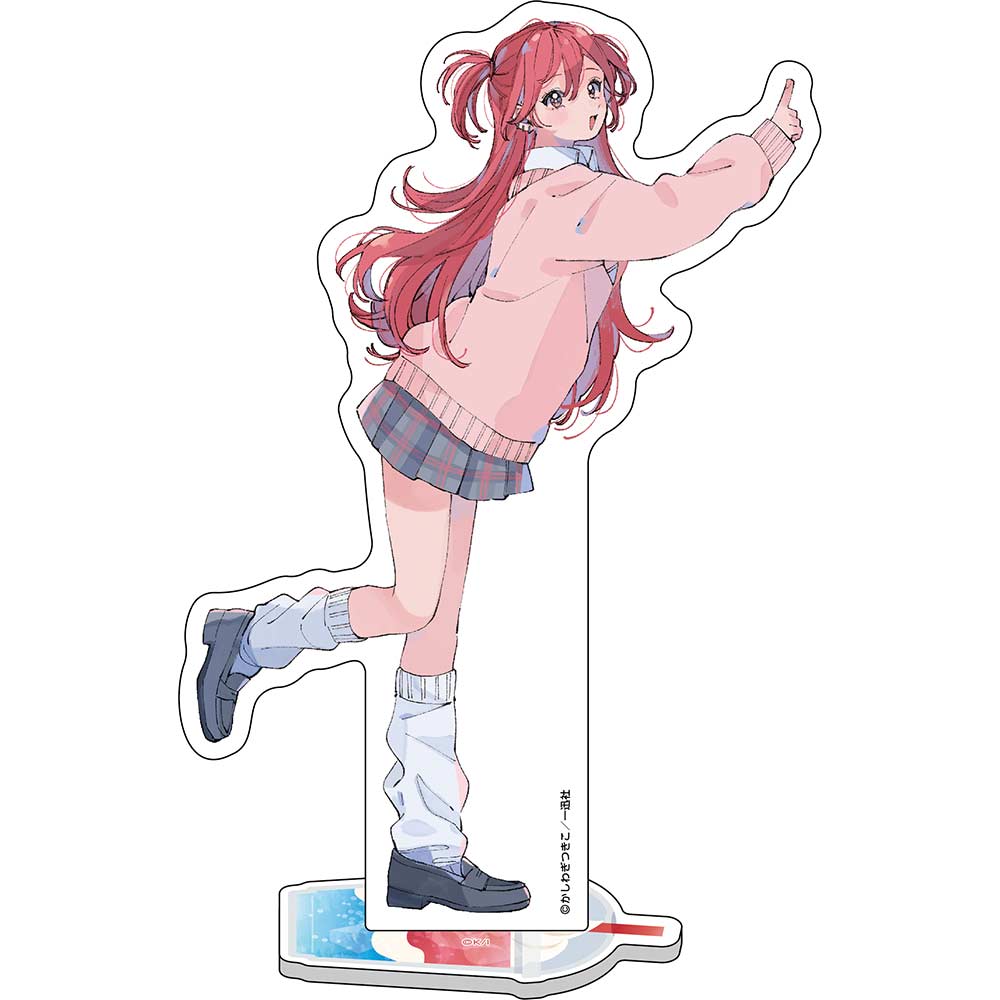 (PO) Inkya Gal Demo Ikigaritai! Original Illustration Big Acrylic Stand 1 Image_3