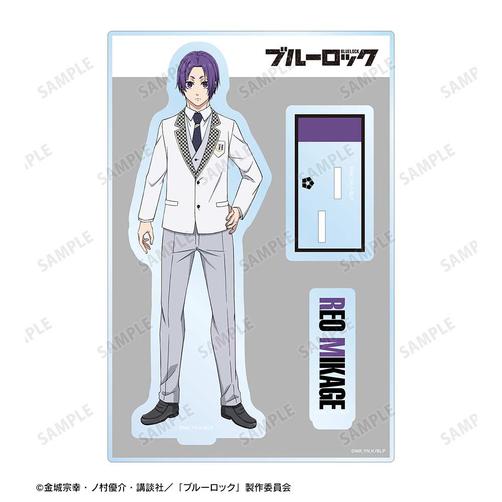 (PO) Blue Lock Big Acrylic Stand with Parts Mikage Reo Image_3