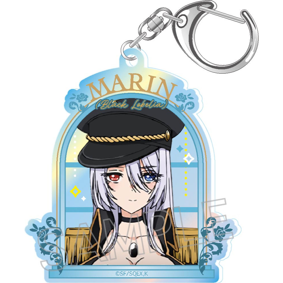 (PO) My Dress-Up Darling Aurora Acrylic Key Chain Marin (Black Lobelia) Image_1
