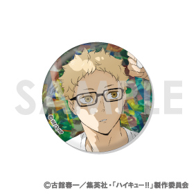 (PO) Haikyu!! Trading Hologram Can Badge -Let's Eat!- [BOX] Image_5