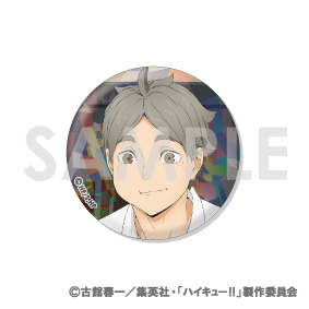 (PO) Haikyu!! Trading Hologram Can Badge -Let's Eat!- [BOX] Image_6