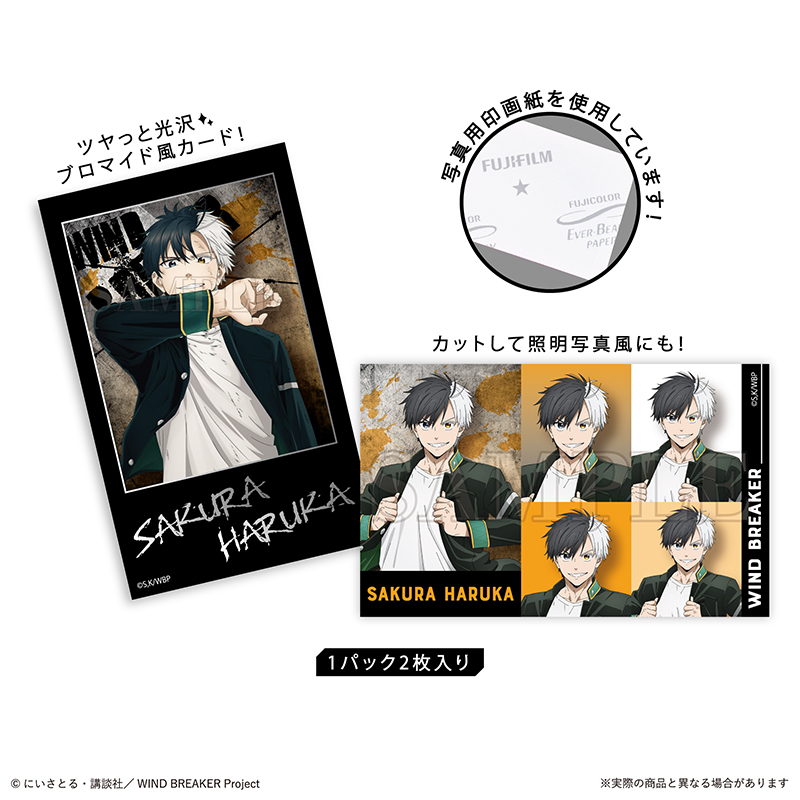 (PO) Wind Breaker Smaroid (Instax Style Bromide) Sakura Haruka Image_1