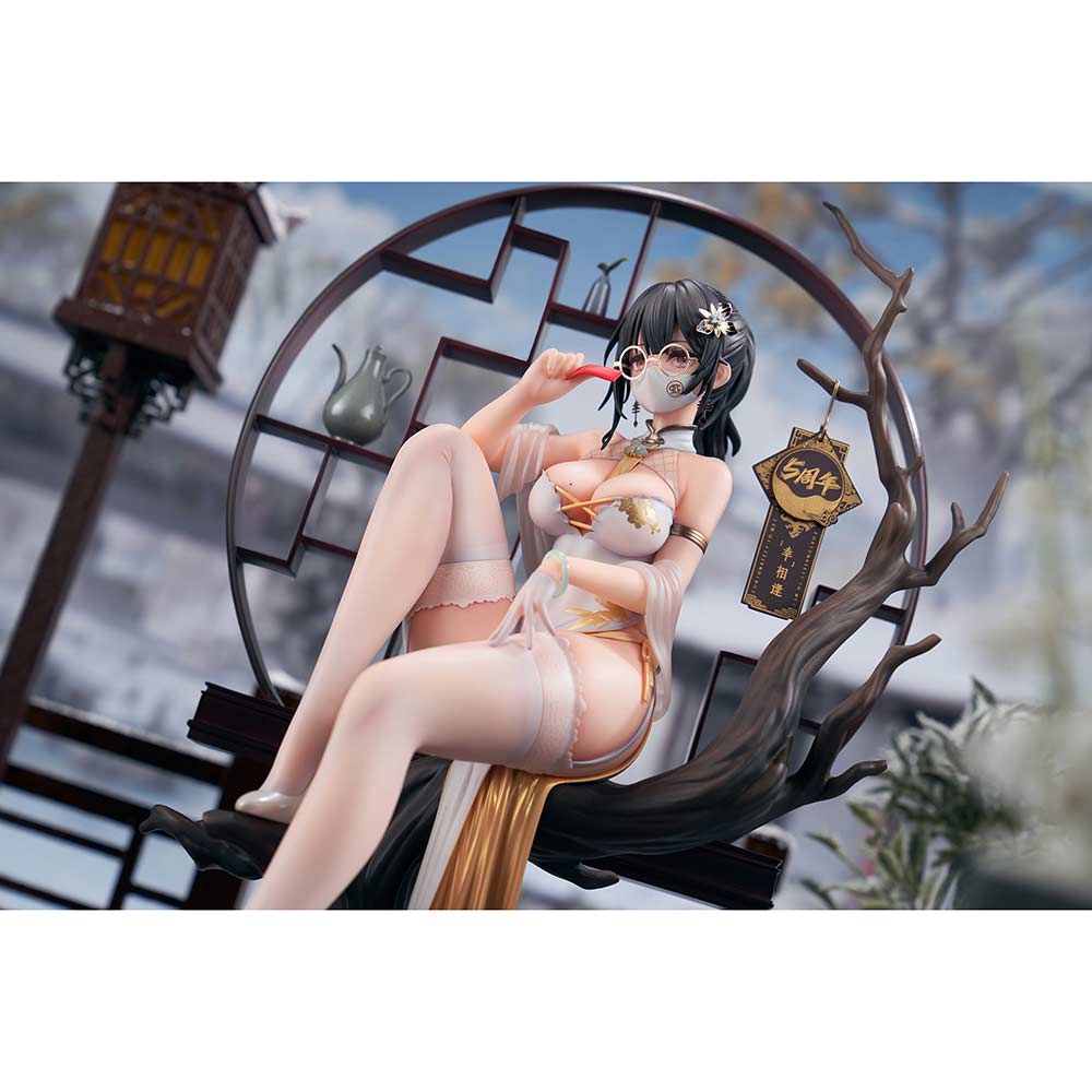 (PO) Xiami's Toy Show 1/7 Scale - Xiami Cheongsam Black & White ver. Set Image_34