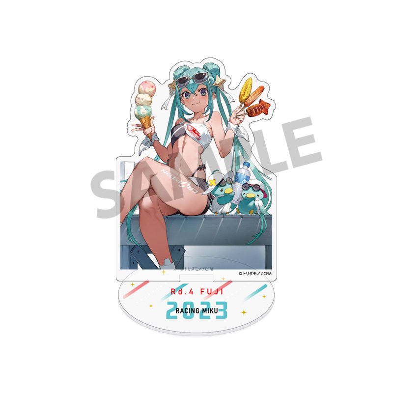 (PO) Racing Miku 2023 Acrylic Figure Rd.4 FUJI Ver. Image_1