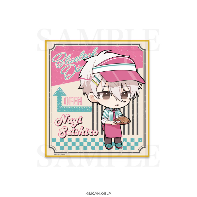 (PO) Blue Lock Blue Lock Diner Mini Shikishi Nagi Seishiro Image_1