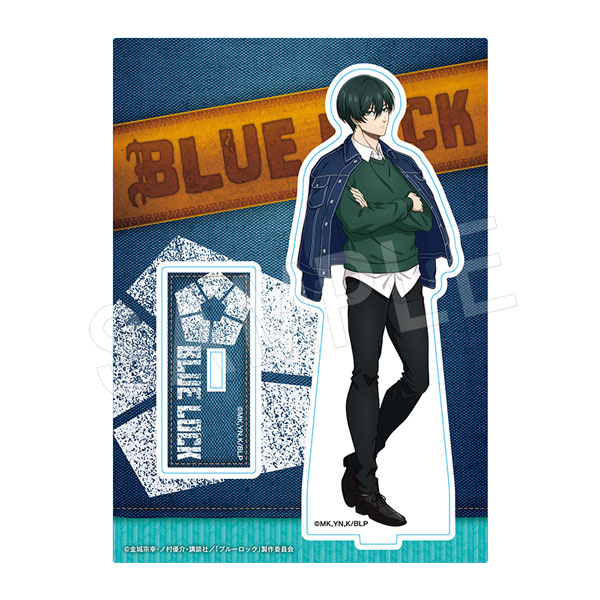 (PO) Blue Lock Acrylic Stand Denim Ver. Itoshi Rin Image_1