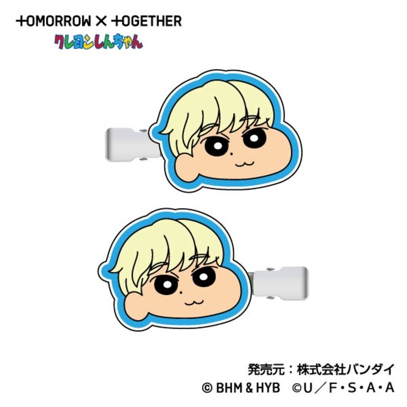 (PO) Bangs Clip TOMORROW X TOGETHER Crayon Shin-chan 01 SOOBIN Image_1