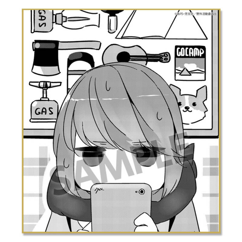 (PO) Yurucamp Trading Mini Shikishi Original Edition Vol. 2 (Re-issue) [BOX] Image_5