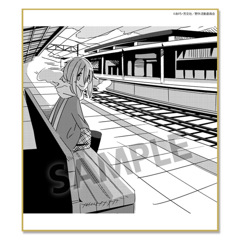 (PO) Yurucamp Trading Mini Shikishi Original Edition Vol. 2 (Re-issue) [BOX] Image_8
